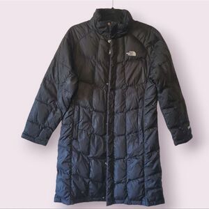 The North Face Girls 550 Down Quilted Puffer Jacket Coat Parka Size XL (18) VGC